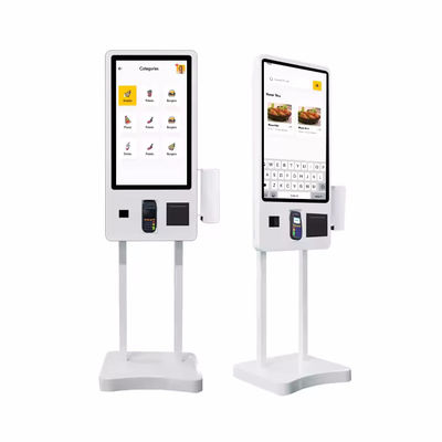 Borne de commande sécurisée avec pixels de 0,63 mm et angle de vision de 178° pour des transactions sécurisées