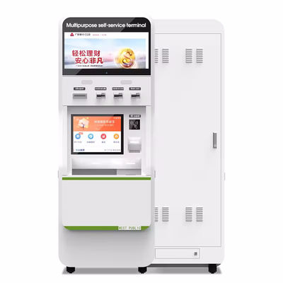 Kiosques de service autonome Android avec écran tactile double