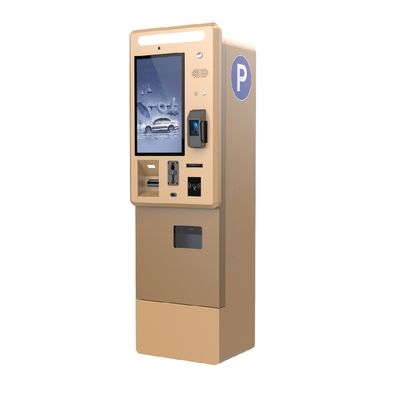 Kiosque à écran tactile interactif connecté au WiFi avec plusieurs options de paiement