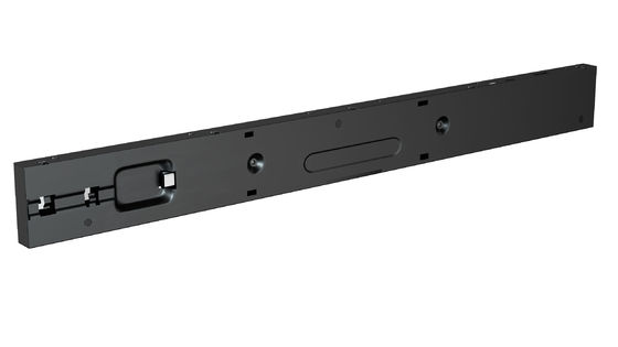 Écran publicitaire LCD avec une luminosité de 350cd/m2, une alimentation de 110-240V et un écran étiré pour la signalisation numérique commerciale