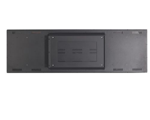 Écran publicitaire LCD en métal avec résolution 3840x1080 et format 32:9 pour l'affichage dynamique haute performance