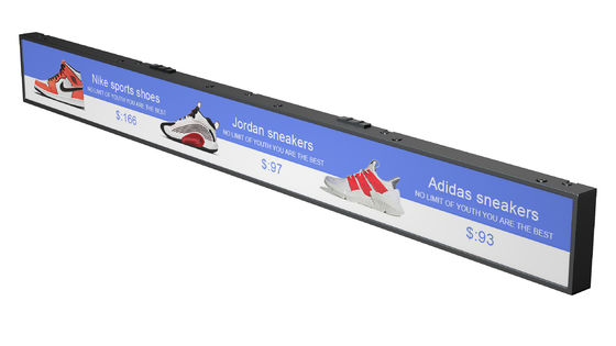 Écran publicitaire LCD de 47,1 pouces avec angle de vision de 178° et rapport de contraste de 1000:1 pour une signalisation numérique percutante