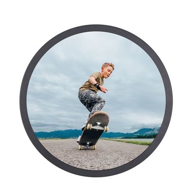 Affichage de publicité en écran circulaire Affichage Android rond
