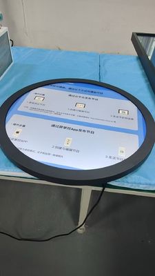 23Affichage publicitaire LCD de 1 pouce avec entrée HDMI/VGA/AV/USB et luminosité de 350 cd/m2 pour l'affichage numérique