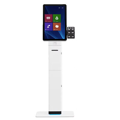 18Kiosque d'écran tactile de 5 pouces avec toucher capacitif interactif et système d'exploitation Windows 10 pour l'auto-vérification