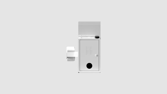Borne de commande en libre-service compacte et légère avec paiement NFC et écran rotatif à 180° pour une utilisation polyvalente