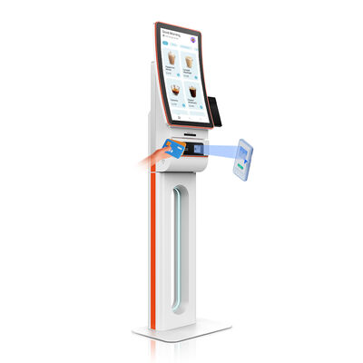 23.6" Vertical Screen Self Checkin Kiosk with 1920x1080 Resolution and Multi-OS Optional Software