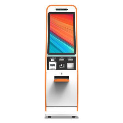 Borne de paiement en libre-service avec écran tactile de 21,5/32 pouces, système d'exploitation Android/Windows et connectivité WiFi/Ethernet/Bluetooth/3G/4G