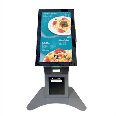 15.6 pouces Android OS Self Checkin Kiosk avec reconnaissance faciale pour les magasins