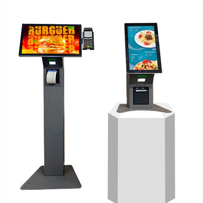 15.6 pouces Android OS Self Checkin Kiosk avec reconnaissance faciale pour les magasins