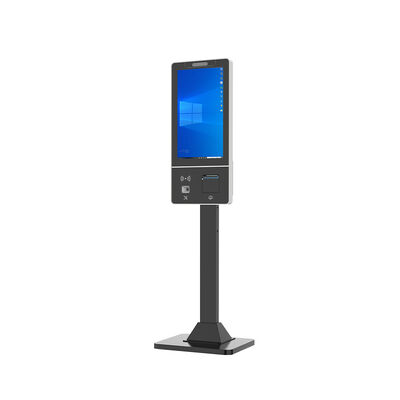 Borne libre-service avec résolution 1920x1080, Intel Core I5 et support mural pour un système de commande efficace