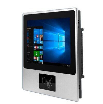 Borne libre-service murale de 12,1 pouces avec écran tactile capacitif 10 points pour usage intérieur