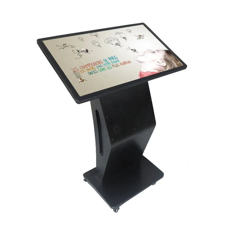 55 pouces à l'étage tout en un écran tactile Kiosque d'ordinateur système Android Windows