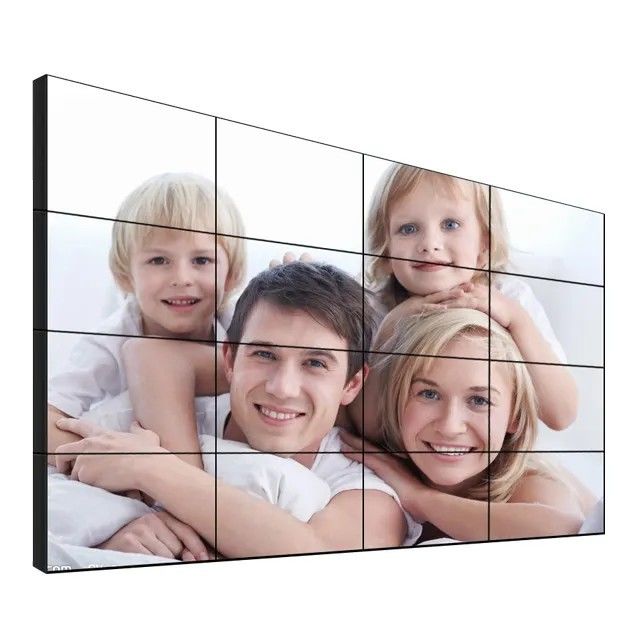 Écran de mur vidéo LCD de 49 pouces avec lunette ultra-étroite de 3,5 mm et luminosité de 500 cd/m2