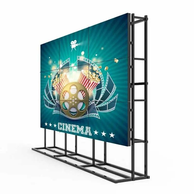 Paroi de télévision LCD commerciale 46 pouces 1,8 mm Paroi publicitaire debout