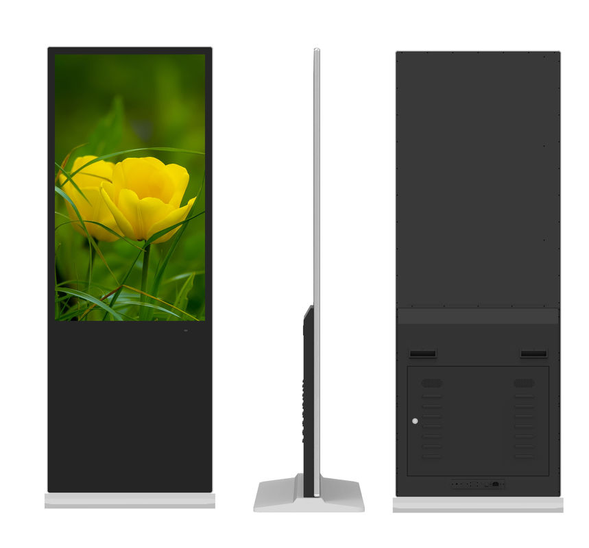 Centre commercial Affichage LCD publicitaire autonome Écran 49 pouces Lecteur vidéo 4K