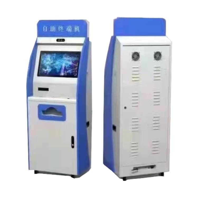 Kiosque libre-service à écran tactile capacitif de 21,5 pouces avec système de paiement multifonctionnel et armoire métallique