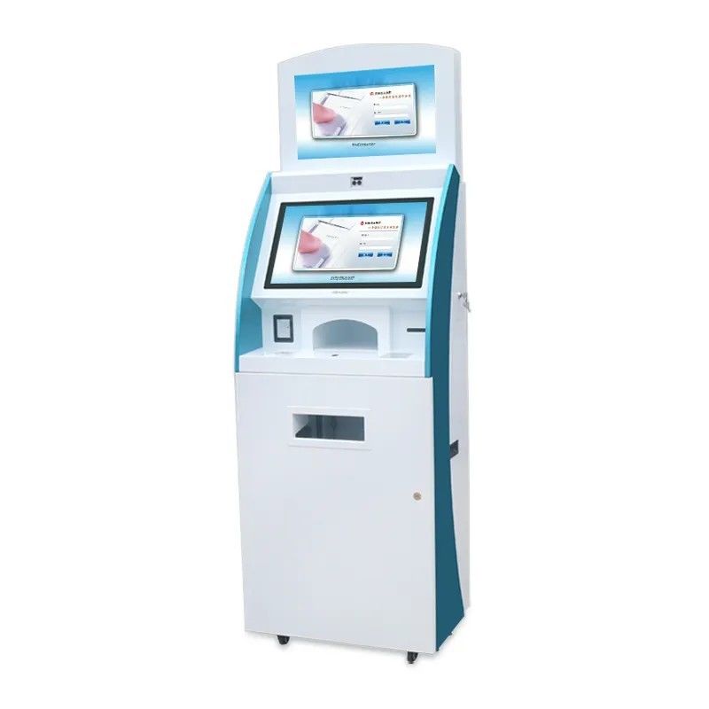 Borne tactile autoportante de 22 pouces avec écran tactile capacitif pour le paiement en libre-service