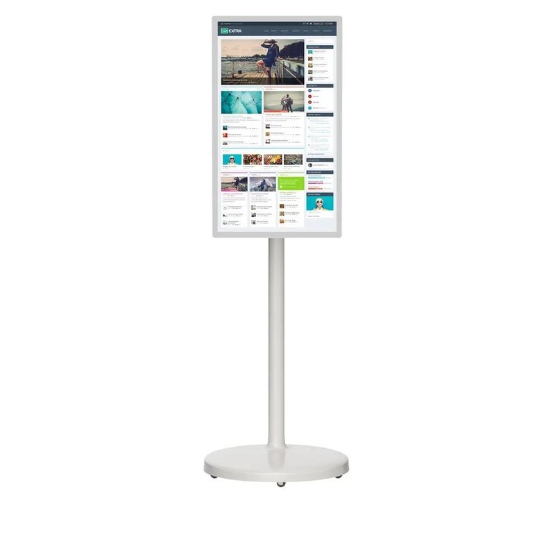 Écran tactile portable intelligent Kiosque numérique 24 pouces
