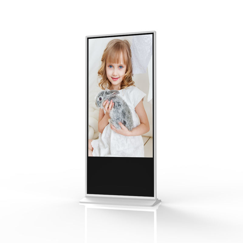 Moniteur tactile capacitif de 55 pouces avec OS Android et entrée HDMI pour affichage interactif