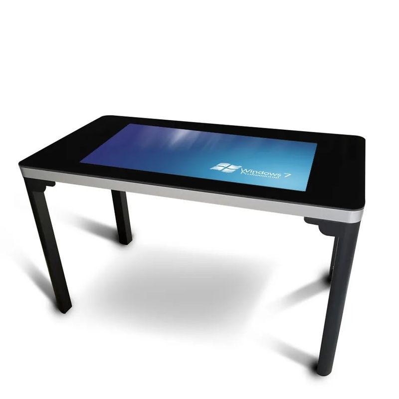 Tableau à écran tactile interactif multi-touch de 55 pouces avec 350 nits de luminosité pour le bureau et les jeux