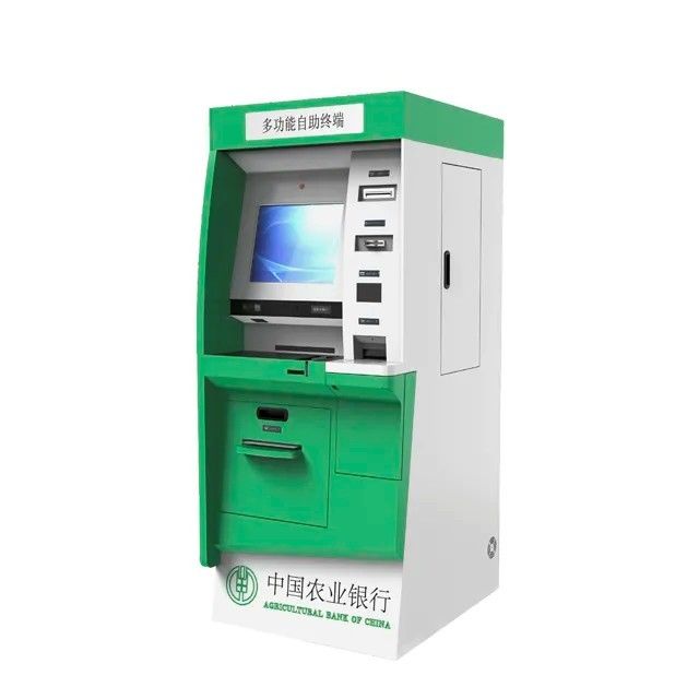 Borne de commande tactile personnalisable avec accepteur de billets, disponible en tailles 22 pouces/27 pouces/32 pouces