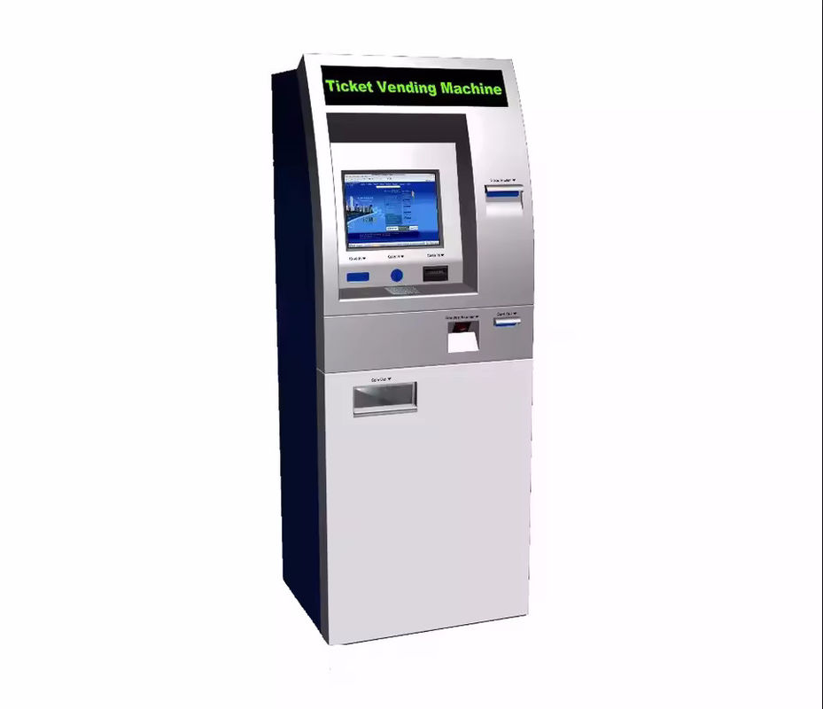 Borne de自助入住 personnalisée avec accepteur de billets et écran tactile 21,5/24/27/32 pouces