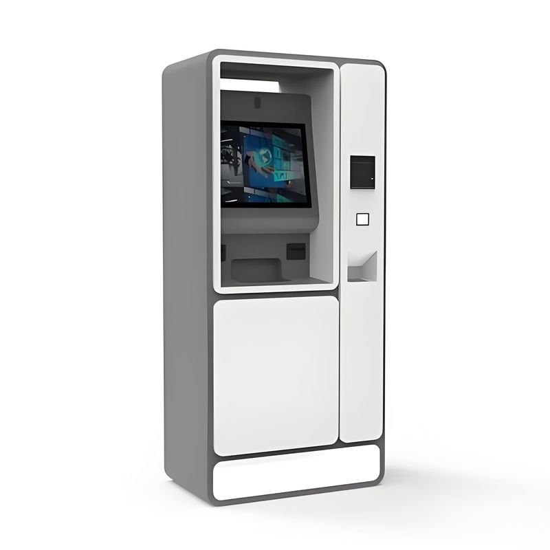 Borne libre-service tactile personnalisable et à faible maintenance avec options de paiement multiples