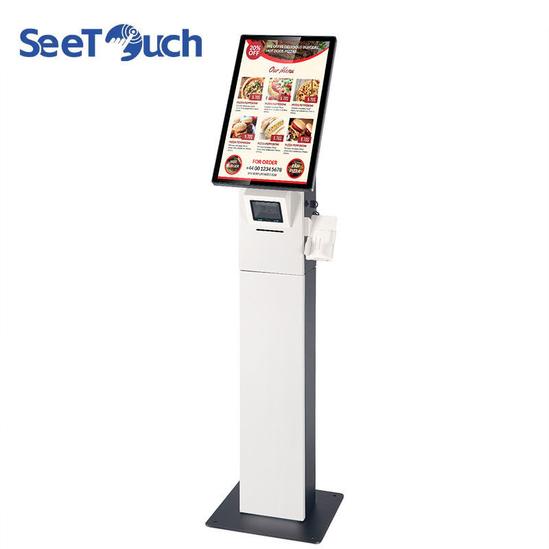 1920X1080 Resolution Payment Kiosk with Facial Recognition and Metal Case for Indoor Self Service